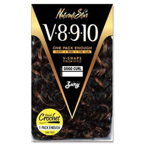 Zury Naturalistar V8910 One Pack Enough Crochet Braid - Deep Twist - SoGoodBB.com