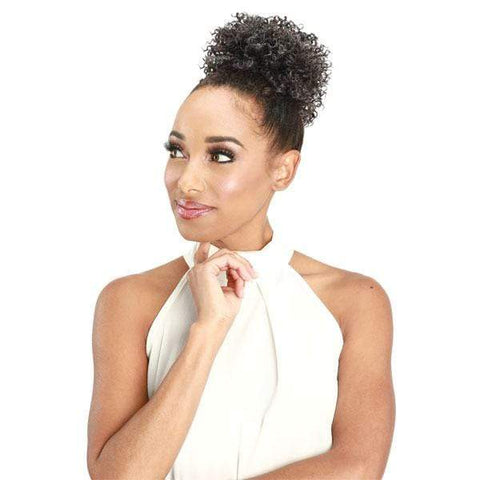 Zury Ponytail Zury Sis 100% Human Hair Coil Curl Ponytail - LADY JERRY