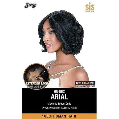 Zury Sis 100% Brazilian Remy Human Hair Lace Part Wig - HR BRZ ARIAL - SoGoodBB.com
