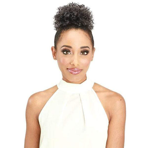 Zury Sis 100% Human Hair Coil Curl Ponytail - LADY JERRY - SoGoodBB.com