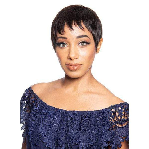 Zury Sis 100% Human Hair Full Wig - HR JUI - SoGoodBB.com