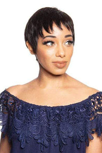 Zury Sis 100% Human Hair Full Wig - HR JUI - SoGoodBB.com