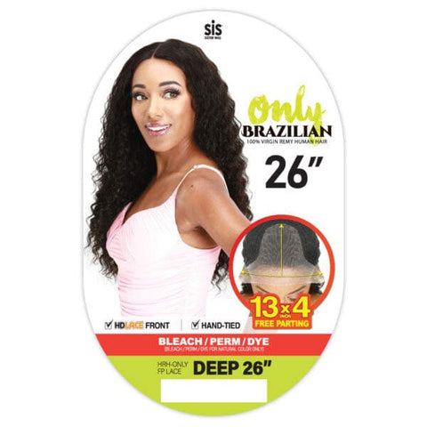 Zury Sis 100% Human Hair HD Lace Frontal Wig - HRH-ONLY FP LACE DEEP 26″ - SoGoodBB.com