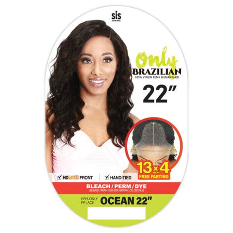 Zury Sis 100% Human Hair HD Lace Frontal Wig - HRH-ONLY FP LACE OCEAN 22″ - SoGoodBB.com