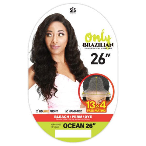 Zury Sis 100% Human Hair HD Lace Frontal Wig - HRH-ONLY FP LACE OCEAN 26″ - SoGoodBB.com