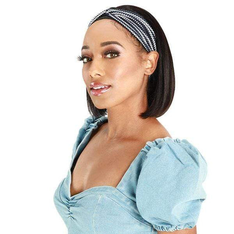 Zury Sis 100% Human Hair Headband Wig - HR VB ARA - SoGoodBB.com
