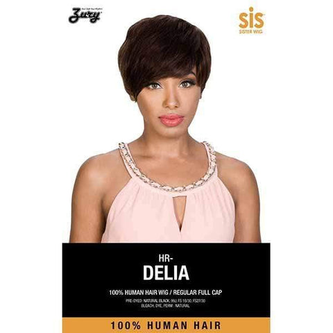 Zury Sis 100% Human Hair Revive Lace Part Wig - HR DELIA - SoGoodBB.com