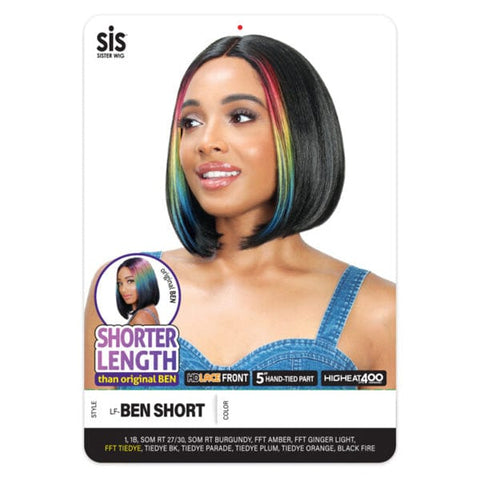 Zury Sis Beyond Synthetic Hair Lace Front Wig - LF BEN SHORT - Clearance - SoGoodBB.com