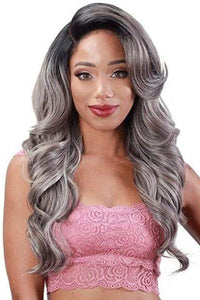 Zury Sis Beyond Synthetic Hair Twin Part Lace Front Wig - BYD TP LACE H BLAST - Clearance - SoGoodBB.com