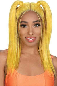 Zury Sis Beyond Synthetic Hair Twin Part Lace Front Wig - BYD TP LACE H BUZZ - SoGoodBB.com