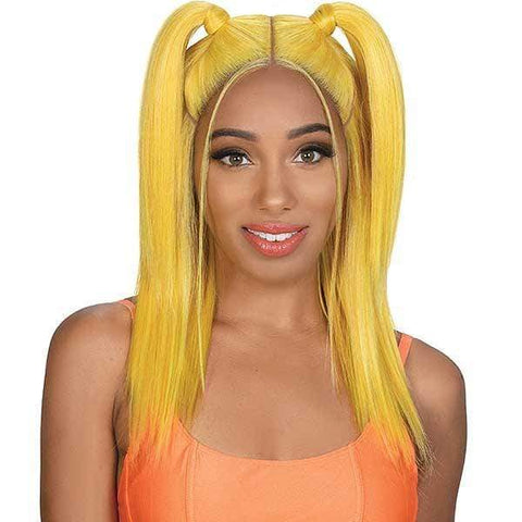 Zury Sis Beyond Synthetic Hair Twin Part Lace Front Wig - BYD TP LACE H BUZZ - SoGoodBB.com