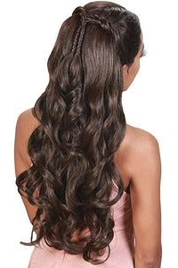 Zury Sis Beyond Synthetic Hair Twin Part Lace Front Wig - BYD TP LACE H KENZO - Clearance - SoGoodBB.com