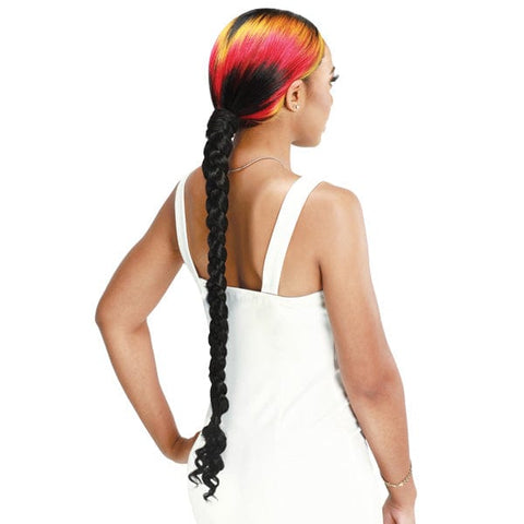 Zury Sis Braid Pony Synthetic HD Lace Front Wig - LF RWANDA - Unbeatable - SoGoodBB.com
