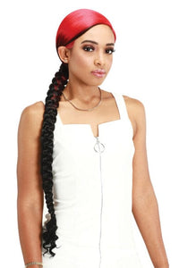 Zury Sis Braid Pony Synthetic HD Lace Front Wig - LF RWANDA - Unbeatable - SoGoodBB.com