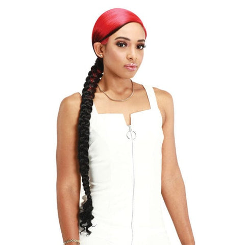 Zury Sis Braid Pony Synthetic HD Lace Front Wig - LF RWANDA - Unbeatable - SoGoodBB.com