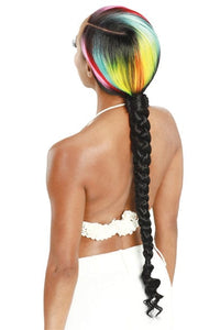 Zury Sis Braid Pony Synthetic HD Lace Front Wig - LF RWANDA - Unbeatable - SoGoodBB.com