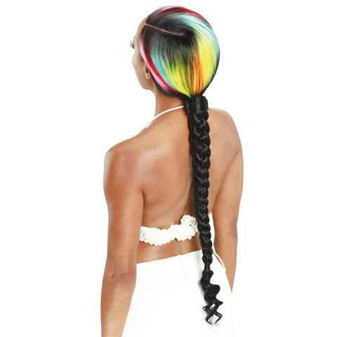 Zury Sis Braid Pony Synthetic HD Lace Front Wig - LF RWANDA - Unbeatable - SoGoodBB.com
