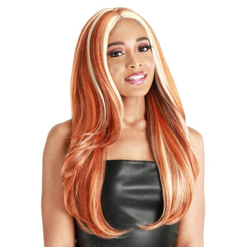 Zury Sis Dimensional Highlights Synthetic HD Lace Front Wig - LF HD DUA - Unbeatable - SoGoodBB.com