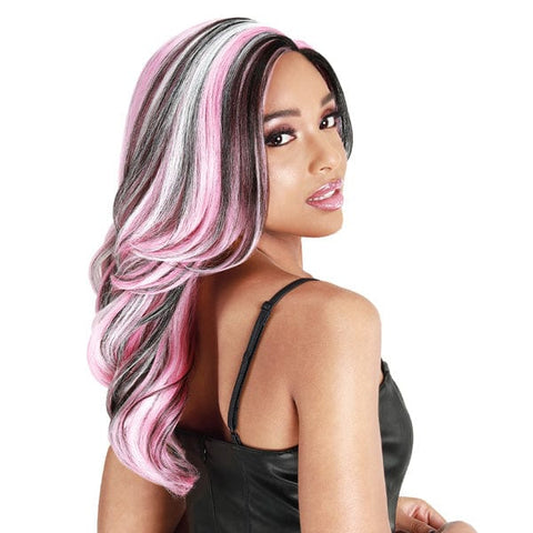 Zury Sis Dimensional Highlights Synthetic HD Lace Front Wig - LF HD LUA - Unbeatable - SoGoodBB.com