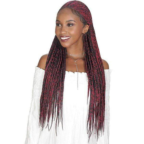 Zury Sis Diva Collection Synthetic Hair Lace Front Wig - DIVA LACE FULANI BOX 30 - Clearance - SoGoodBB.com
