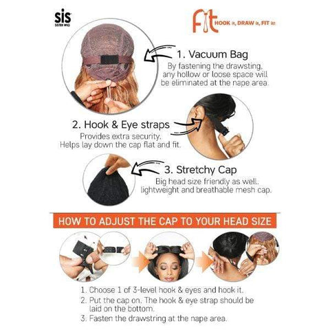 Zury Sis Fit Synthetic Hair Wig - CF FIT H FENTY - Clearance - SoGoodBB.com