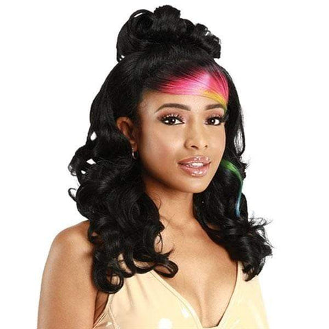 Zury Sis Half Up Down + Sbang Lace Front Wig - LF SB TEEN - Clearance - SoGoodBB.com