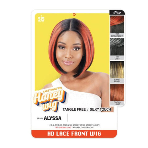 Zury Sis Honey Wig Synthetic HD Lace Front Wig - LF HW ALYSSA - SoGoodBB.com