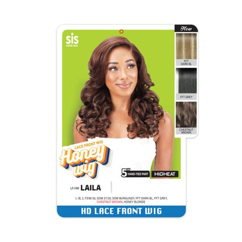 Zury Sis Honey Wig Synthetic HD Lace Front Wig - LF HW LAILA - SoGoodBB.com