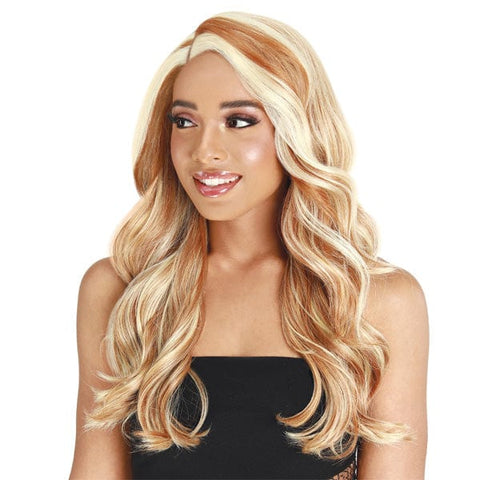 Zury Sis Human Hair Blend Natural Mix Glueless Lace Front Wig - PM LF HD CAMA - SoGoodBB.com