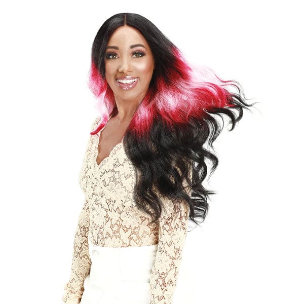 Zury Sis Layer Beam Colors Hair Synthetic HD Lace Front Wig - LF JINI - Clearance - SoGoodBB.com