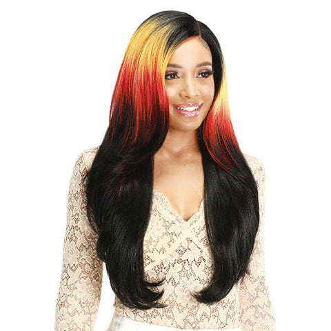Zury Sis Layer Beam Colors Hair Synthetic HD Lace Front Wig - LF PALI - Clearance - SoGoodBB.com