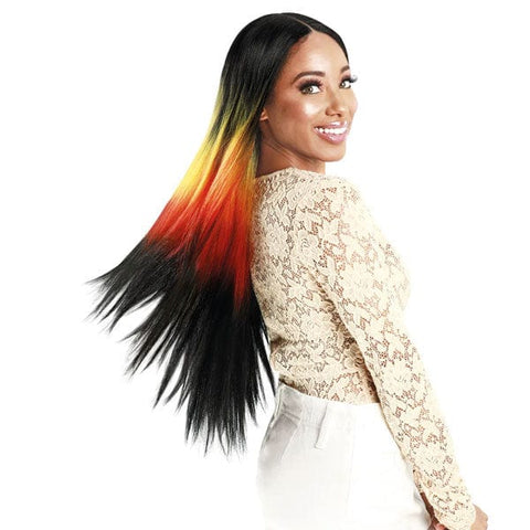 Zury Sis Layer Beam Colors Hair Synthetic HD Lace Front Wig - LF SURY - Clearance - SoGoodBB.com