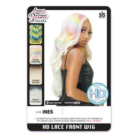 Zury Sis Layer Beam Colors Synthetic HD Lace Front Wig - INES - SoGoodBB.com