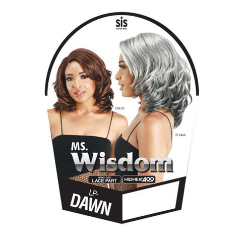 Zury Sis Ms. Wisdom Synthetic HD Lace Part Wig - LP DAWN - SoGoodBB.com