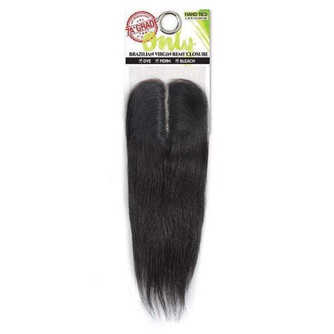 Zury Sis Only Brazilian Human Hair - ONLY BRZ CLOSURE STRAIGHT 10"~16" - SoGoodBB.com