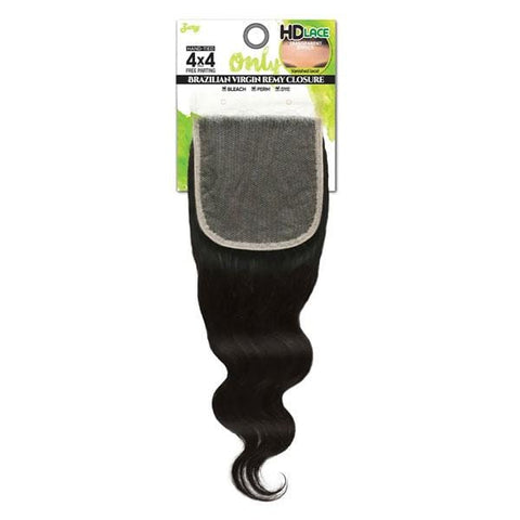 Zury Sis Only Brazilian Virgin Remy Closure - ONLY BRZ 4X4 CLOSURE S-BODY 10"~16" - SoGoodBB.com