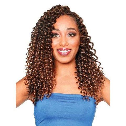 Zury Sis Premium African Synthetic Crochet Braid - 3X HIP CURL 14" - SoGoodBB.com