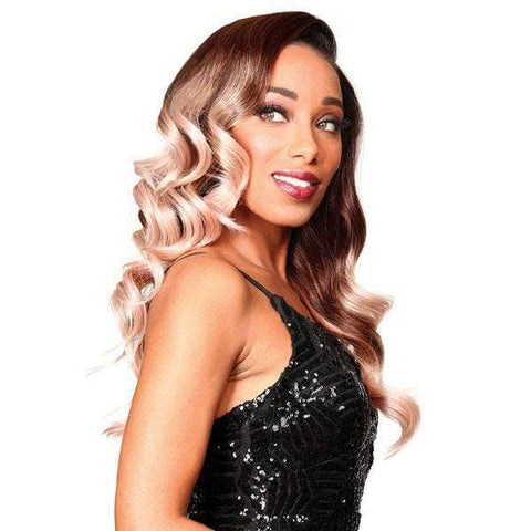 Zury Sis Prime Human Hair Blend HD Lace Wig - PM FRONTAL LACE IZA - Clearance - SoGoodBB.com