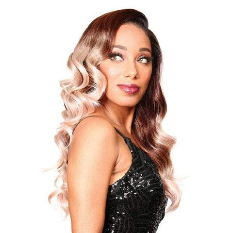 Zury Sis Prime Human Hair Blend HD Lace Wig - PM FRONTAL LACE IZA - Clearance - SoGoodBB.com