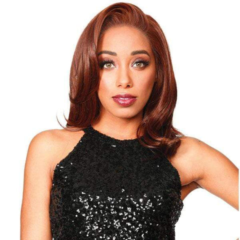 Zury Sis Prime Human Hair Blend HD Lace Wig - PM FRONTAL LACE RITZ - SoGoodBB.com