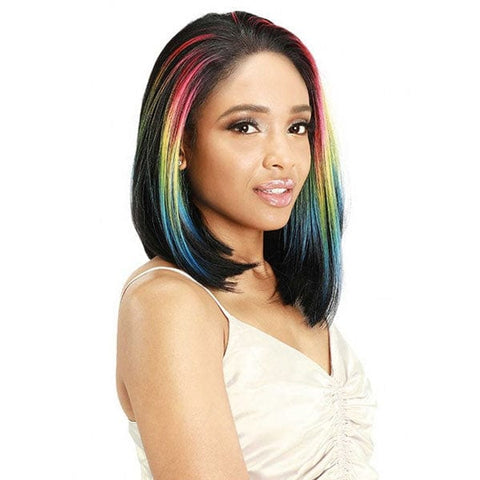 Zury Sis Prime Human Hair Blend Lace Front Wig - PM FP LACE KAMA - SoGoodBB.com