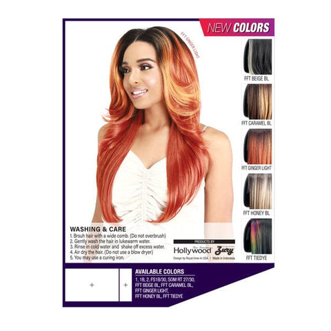 Zury Sis Prime Human Hair Blend Lace Front Wig - PM FP LACE SHANNY - SoGoodBB.com