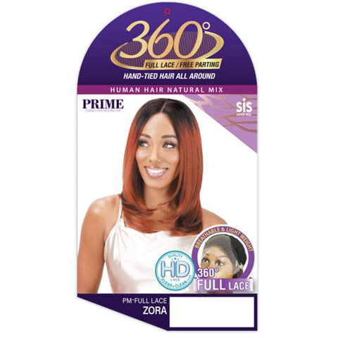 Zury Sis Prime Human Hair Blend Lace Front Wig - PM FULL LACE ZORA - SoGoodBB.com