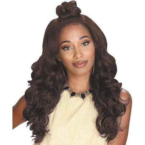 Zury Sis Prime Human Hair Natural Blend 13x4 Lace Front Wig - PM LFP LACE JUNIE - SoGoodBB.com