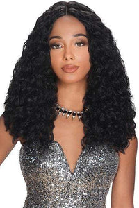Zury Sis Prime Human Hair Natural Mix 13x4 Hand-Tied Lace Front Wig - PM LFP LACE WILLA - Clearance - SoGoodBB.com