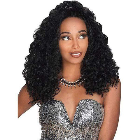 Zury Sis Prime Human Hair Natural Mix 13x4 Hand-Tied Lace Front Wig - PM LFP LACE WILLA - Clearance - SoGoodBB.com