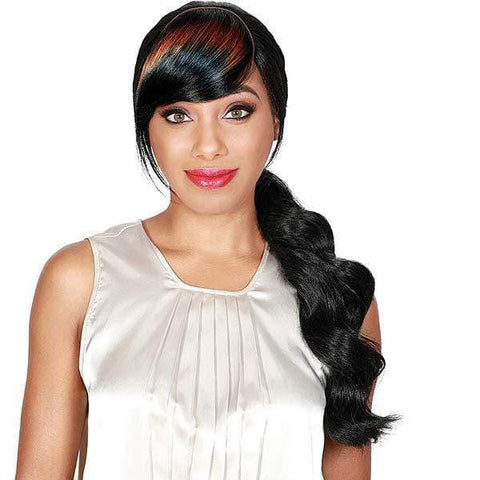 Zury Sis Sassy Lively Spirit Bang Part Synthetic Hair Wig - SASSY BANG H OAHU - SoGoodBB.com