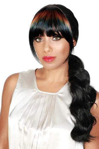 Zury Sis Sassy Lively Spirit Bang Part Synthetic Hair Wig - SASSY BANG H OAHU - SoGoodBB.com