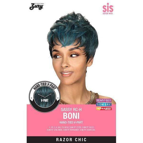Zury Sis Sassy Lively Spirit Razor Chic Wig - SASSY RC-H BONI - Unbeatable - SoGoodBB.com