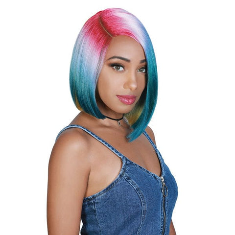 Zury Sis Sassy Synthetic Hair Half Moon Part Wig - SASSY HM-H MAX - SoGoodBB.com